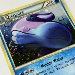 Pokemon Card - Quagsire HeartGold SoulSilver 9/123 Holo Rare HP - Image 5