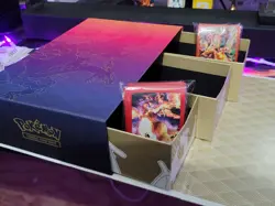 Pokemon Charizard Ultra Premium Collection Sword and Shield Box and card sleeves - Image 3