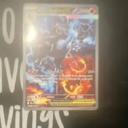 Mega Charizard EX Full Art Pokemon TCG Card 360 HP 230 Attack Dragon - Image 1