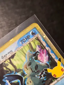 Pokemon Mimikyu TCG SWSH136 Celebrations Black Star Promo Holo Card - Image 4