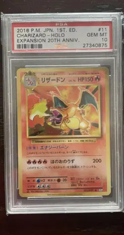 PSA 10 Charizard 006 Base Set 1996 Japanese Pokemon Holo New Cert Two Cards - Image 2