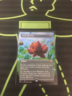 MTG Magic The Gathering Lotus Blossom Borderless DMU - Image 1