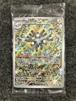 SEALED Magneton SVP 159 Surging Sparks ETB Black Star Promo Pokemon TCG - Image 1