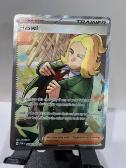Pokemon Hassel 205/167 Twilight Masquerade Ultra Rare Full Art Holo NM - Image 1