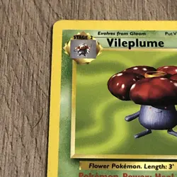 Vileplume 31/64 Jungle Rare Pokemon Card Non-Holo LP/MP - Image 2