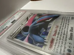 2009 POKEMON PLATINUM ARCEUS #98 SALAMENCE LV.X-HOLO PSA 6 SWIRL - Image 3