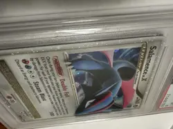 2009 POKEMON PLATINUM ARCEUS #98 SALAMENCE LV.X-HOLO PSA 6 SWIRL - Image 4
