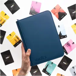 Blue Trading Card Binder - 20 Pages, Protect Your 160 Card Collection - Image 3