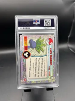 1999 Oddish #43 Topps Tv Series Pokemon PSA 8 - Image 2