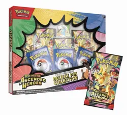 Pokemon Ascended Heroes First Partner Deluxe Pin Collection Sealed New - Image 2