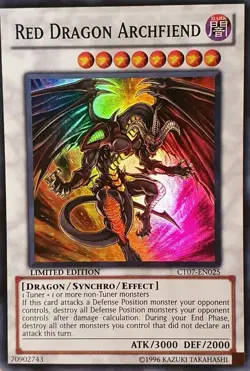 Red Dragon Archfiend Yu-Gi-Oh! CT07-EN025 Super Rare - Image 1