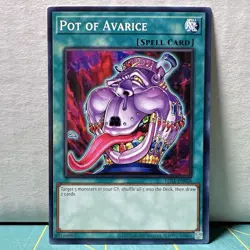 Yu-Gi-Oh! Pot of Avarice EGS1-EN026 Common 1st Edition - Image 1