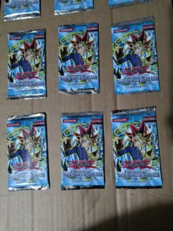 2002 Yugioh LoB + MRD 1st Edition Sealed Portuguese Booster Packs Lot Of 20 Each - Image 2