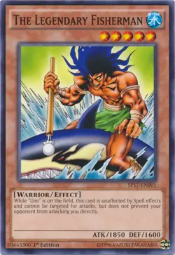 The Legendary Fisherman - SP17-EN001 - Common - 1st Edition - Lightly Played - Image 1