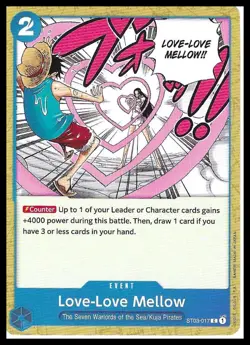 Starter Deck 3: The Seven Warlords of The Sea #ST03-017 Love-Love Mellow - Image 1