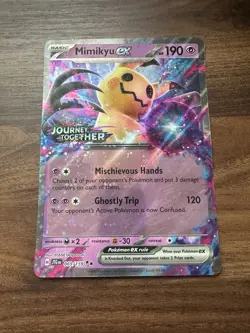 Mimikyu Ex Journey Together 069/159 Jumbo Stamped Promo Card - Image 1