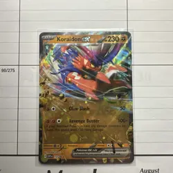 Koraidon ex 197 Sv: Scarlet & Violet Promo Cards Holo - Image 1