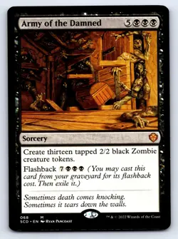 Army of the Damned M Commander 2013 69 LP - Image 1