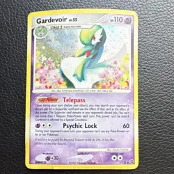 Gardevoir LV.55 Holo Rare 7/132 Secret Wonders Stage 2 110HP Pokemon TCG - Image 1