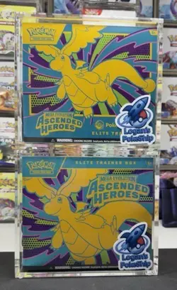 POKEMON ETB DISPLAY MAGNETIC CASE PROTECTOR ELITE TRAINER BOX HIGH QUALITY - Image 1