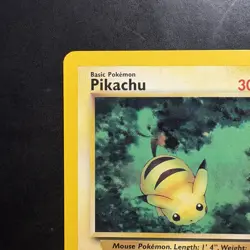 Pokemon Vintage Promo #27 Pikachu Wotc Black Star Movie Promo 2000 - Image 2