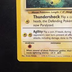 Pokemon Vintage Promo #27 Pikachu Wotc Black Star Movie Promo 2000 - Image 5