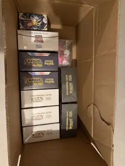 Nintendo Pokemon TCG Elite Trainer Boxes, Tins Lot - Pikachu, Charizard - Image 2