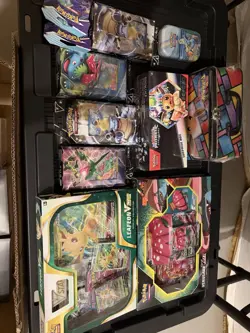 Nintendo Pokemon TCG Elite Trainer Boxes, Tins Lot - Pikachu, Charizard - Image 3