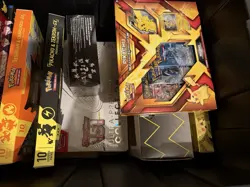 Nintendo Pokemon TCG Elite Trainer Boxes, Tins Lot - Pikachu, Charizard - Image 4