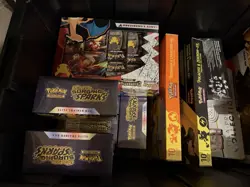 Nintendo Pokemon TCG Elite Trainer Boxes, Tins Lot - Pikachu, Charizard - Image 5