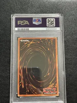 2002 Yu-Gi-Oh! Dragon Capture Jar Legend of Blue Eyes 1st Edition LOB-045 PSA 8 - Image 2