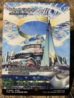 MTG TCG Final Fantasy Balamb Garden - Command Beacon Showcase FCA 0064 Reg Rare - Image 1