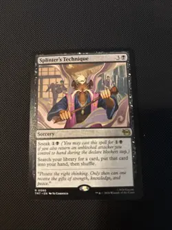 Splinter's Technique (Non-foil) Teenage Mutant Ninja Turtles 0080 Rare MTG - Image 1