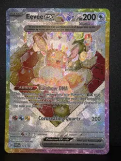 Eevee ex 174 SV Scarlet & Violet Black Star Promo Holo Pokemon Card NM - Image 2