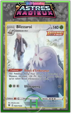Blizzaroi - EB10:Astres Radieux - TG01/TG30 - Carte Pokemon Francaise Neuve - Image 1