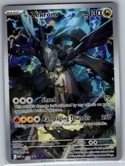 N's Zekrom - 031 ME: Mega Evolution Promo - Pokemon Card - NM - Image 1