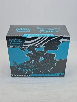 Pokemon Black Bolt Elite Trainer Box ETB Sealed – Scarlet & Violet – Fast Ship - Image 1