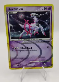 Pokemon Vintage EN Arceus lv100 Platinum Arceus Expansion Holo Rare #AR7 LP - Image 1