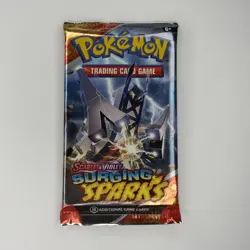 Pokemon * Surging Sparks * SV08 Booster Pack New Sealed English - Image 2