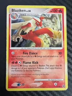 Pokemon TCG Blaziken Great Encounters 1/106 Holo Rare DMG - Image 1