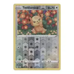 Teddiursa 126/203 Reverse Holo Evolving Skies Pokemon Cards TCG Near Mint - Image 1