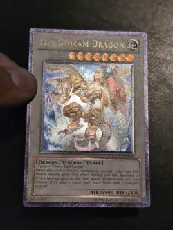 Yu-Gi-Oh! ULTIMATE RARE CARD LIFE STREAM DRAGON EXVC-EN038 NM/VLP - Image 2