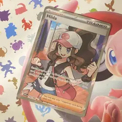Hilda 164/086 Full Art Ultra Rare White Flare Pokemon TCG Trainer Card - Image 1