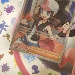 Hilda 164/086 Full Art Ultra Rare White Flare Pokemon TCG Trainer Card - Image 2