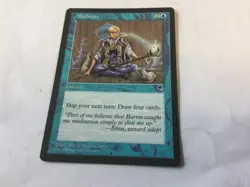 Meditate MTG Magic the gathering card - Image 1