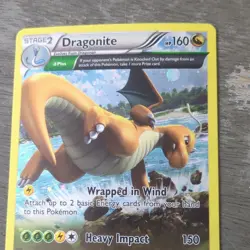 Pokemon Dragonite Stage 2 Holo Δ Plus 160 HP 150 Attack English TCG Card - Image 1