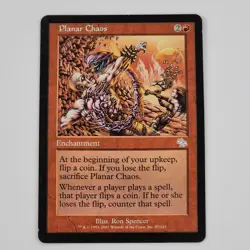MTG Planar Chaos Judgment LP Magic the Gathering Uncommon Card Red Enchantment - Image 1