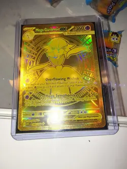 Pokemon Gold Mega Gardevoir EX Holo Card 187/132 Fresh From Pack - Image 1