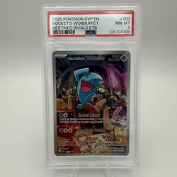 Team Rocket's Wobbuffet 203 Sv: Scarlet & Violet Promo Cards Holo - Image 1