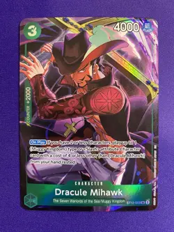 Dracule Mihawk ST12-003 One Piece Card - Image 1
